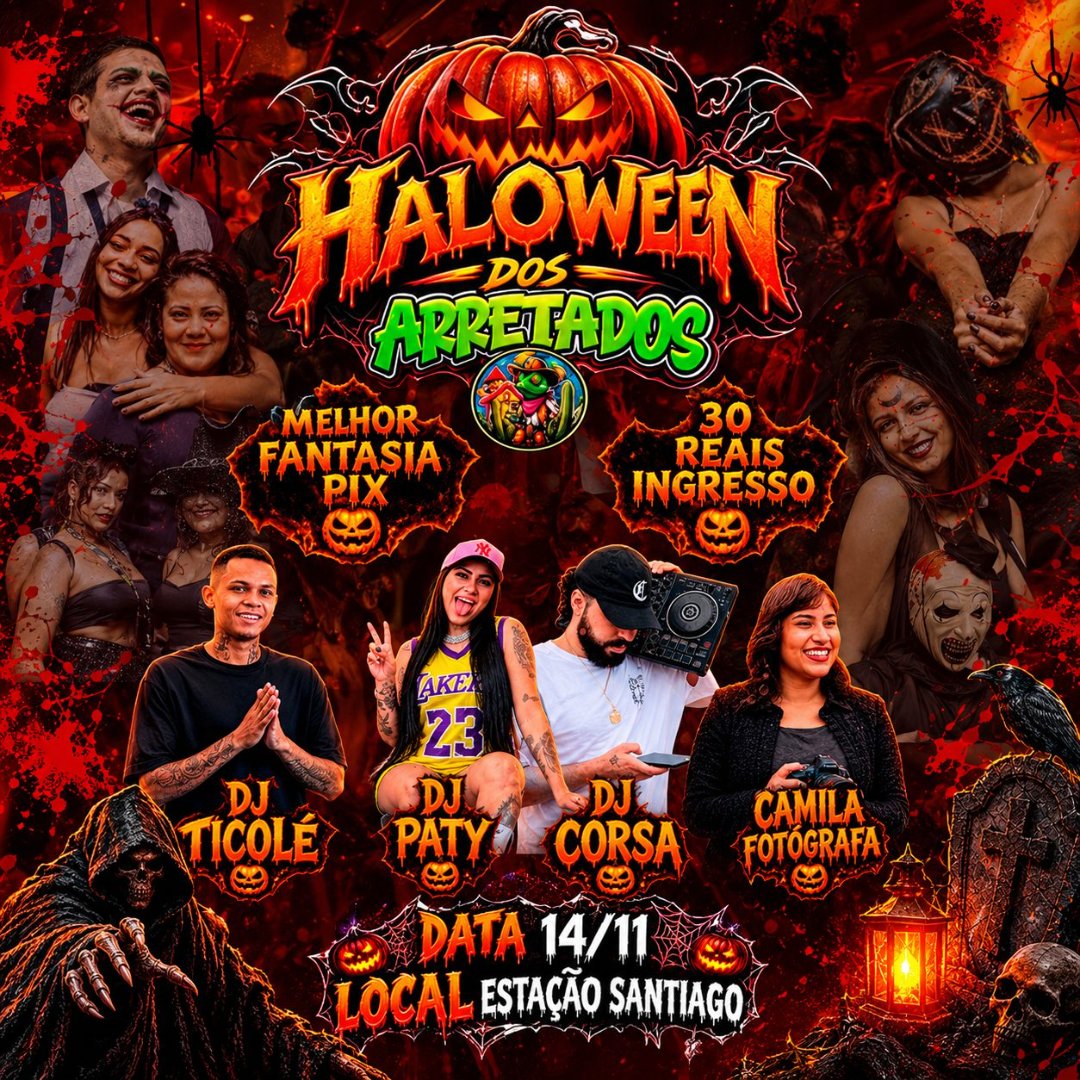 Haloween dos Arretados